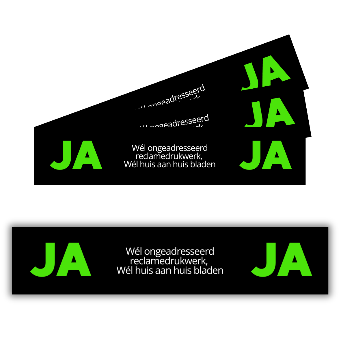 Ja Ja sticker